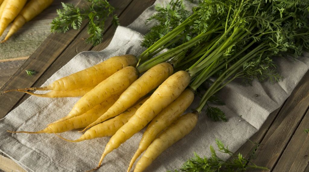 Желтая морковь