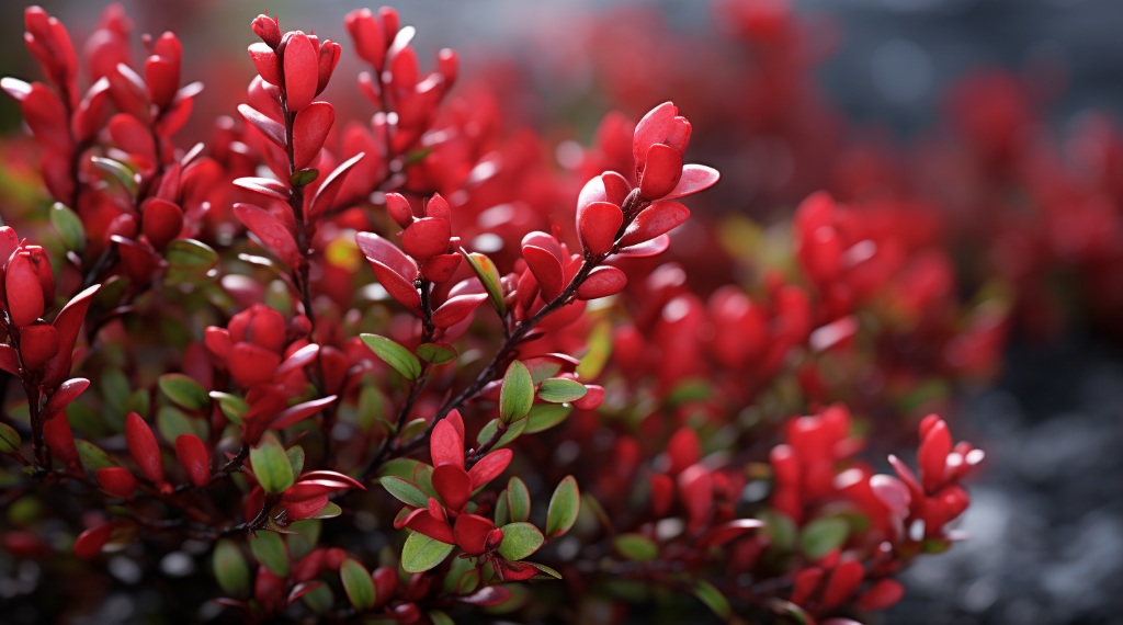 Барбарис Тунберга: кустарник с яркими ягодами и прекрасными листьями