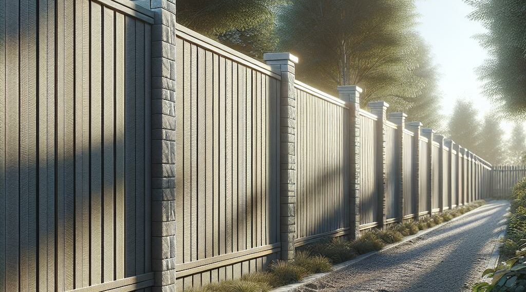 Забор из евроштакетника: эстетика и надежность