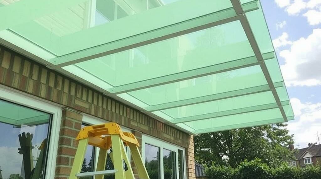 Как легко и быстро смонтировать навес из поликарбоната: пошаговое руководство