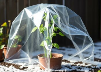 Эффективность полиэтиленовой пленки 200 мкм в защите растений от заморозков
