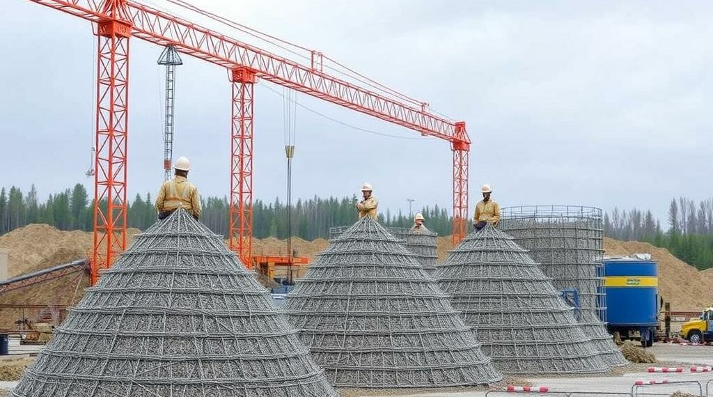 Конусные сваи: современное решение для надежного фундамента