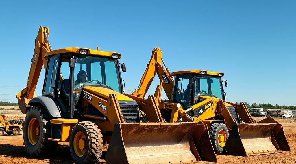 Экскаваторы-погрузчики: универсальные помощники на строительной площадке