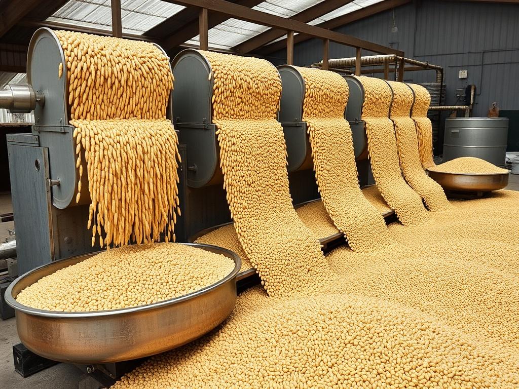 grain processingфото